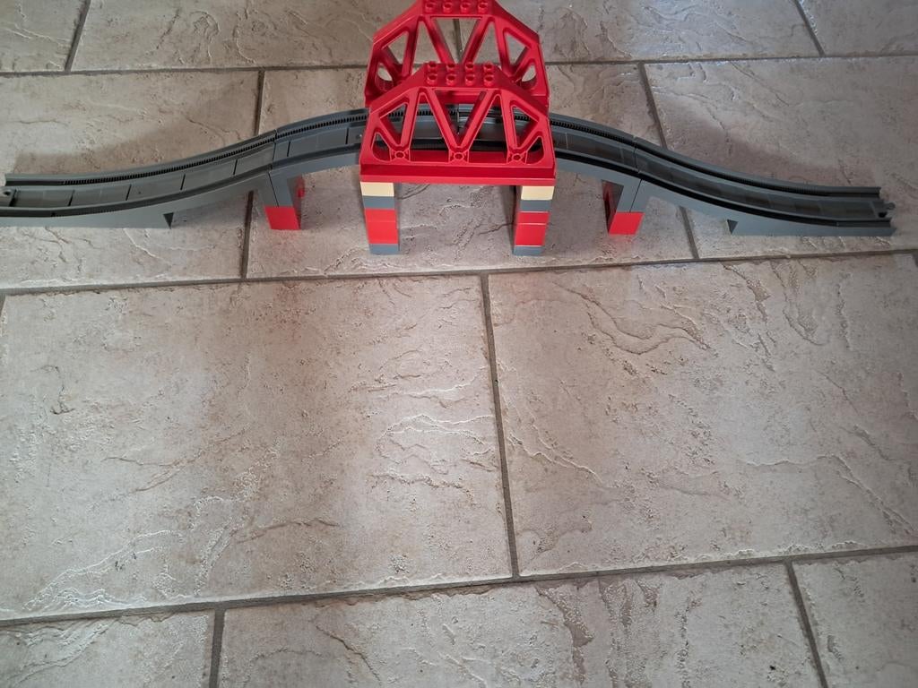 Duplo Treinbrug 3774, Ophalen of Verzenden, Zo goed als nieuw, Duplo