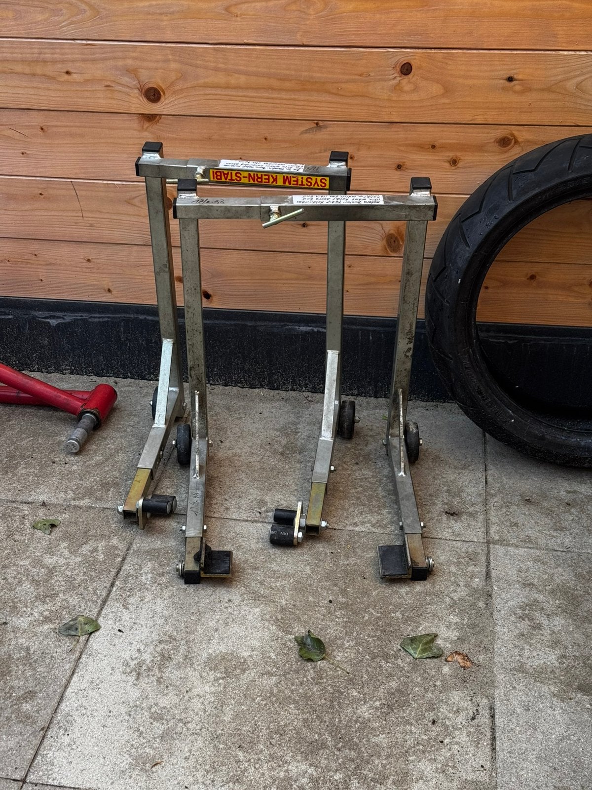 Paddock stands set, Ophalen of Verzenden, Gebruikt
