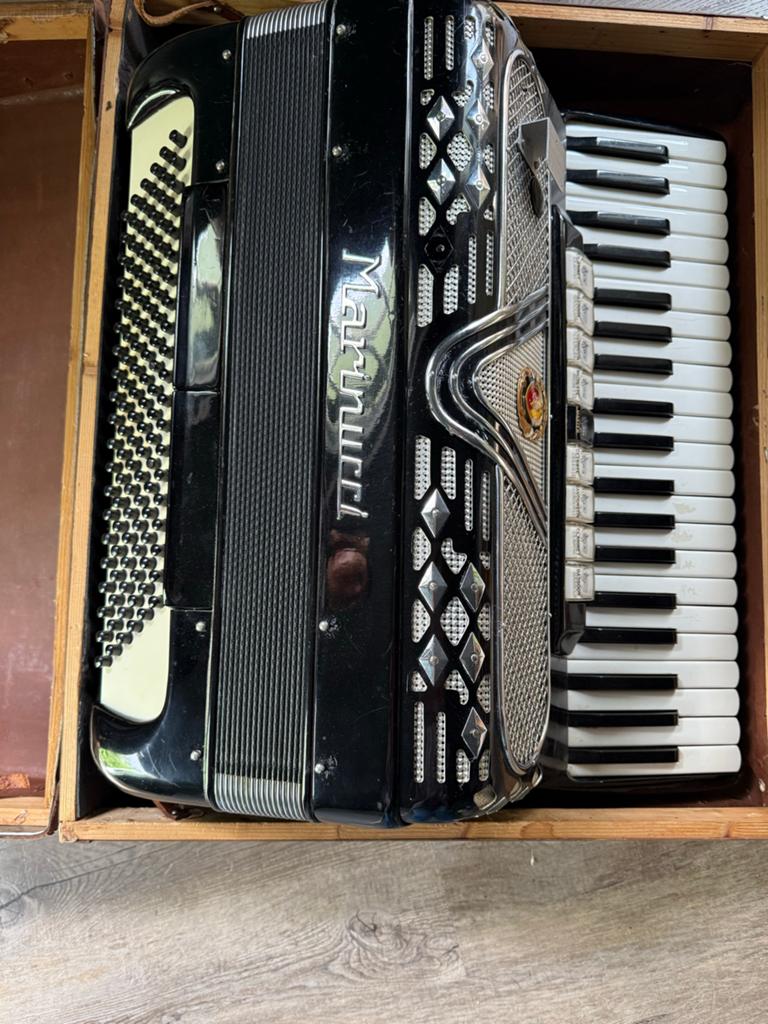 Marinurri Accordeon 120-bas, Muziek en Instrumenten, Accordeons, Gebruikt, Toetsaccordeon, Ophalen of Verzenden, Marinucci