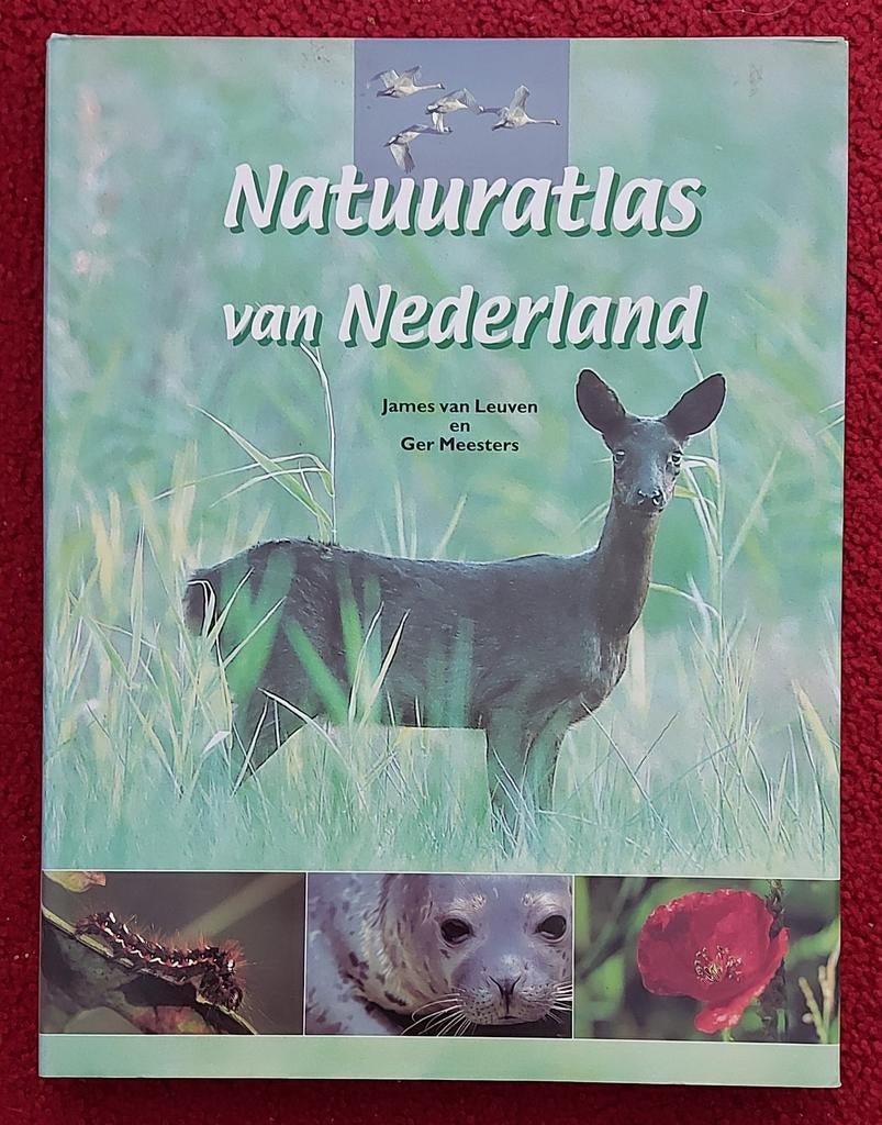 Natuuratlas van Nederland - James van Leuven & Ger Meesters, Boeken, Ophalen of Verzenden