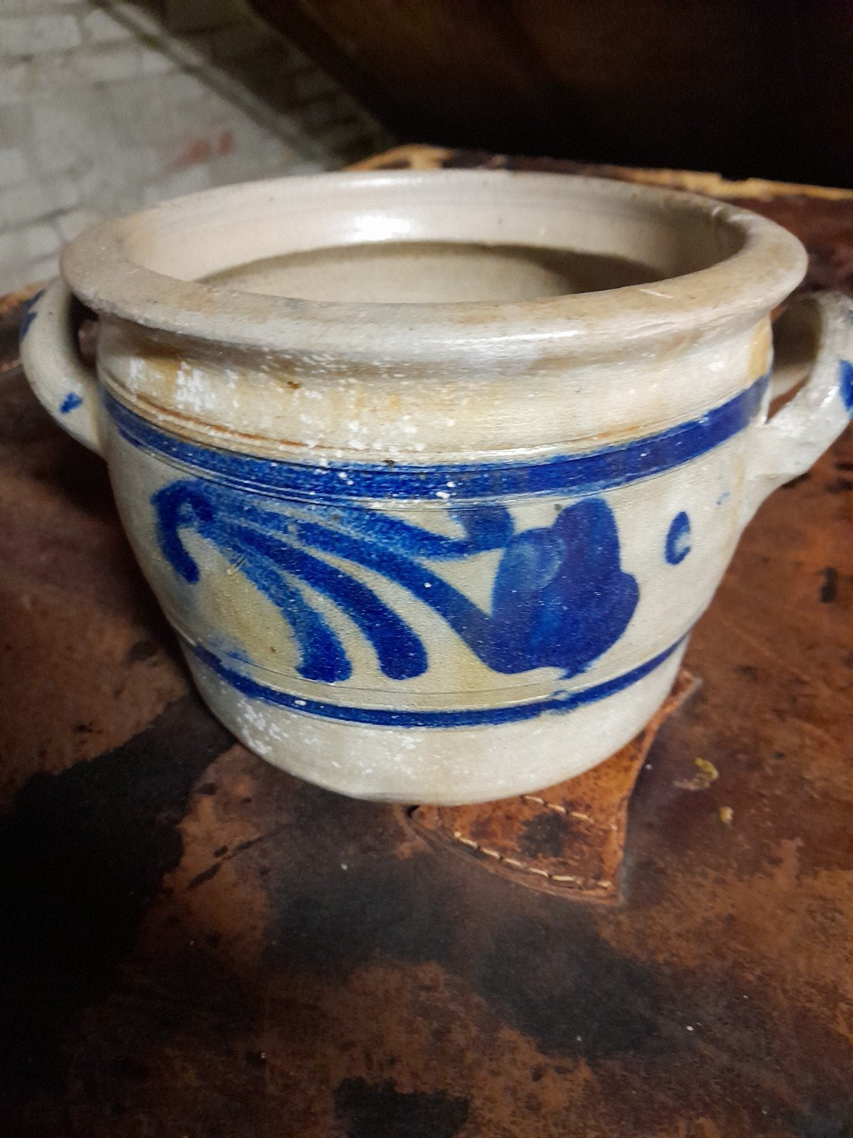 Antieke keulse inmaakpot pot ,zoutpot, Antiek en Kunst, Ophalen of Verzenden