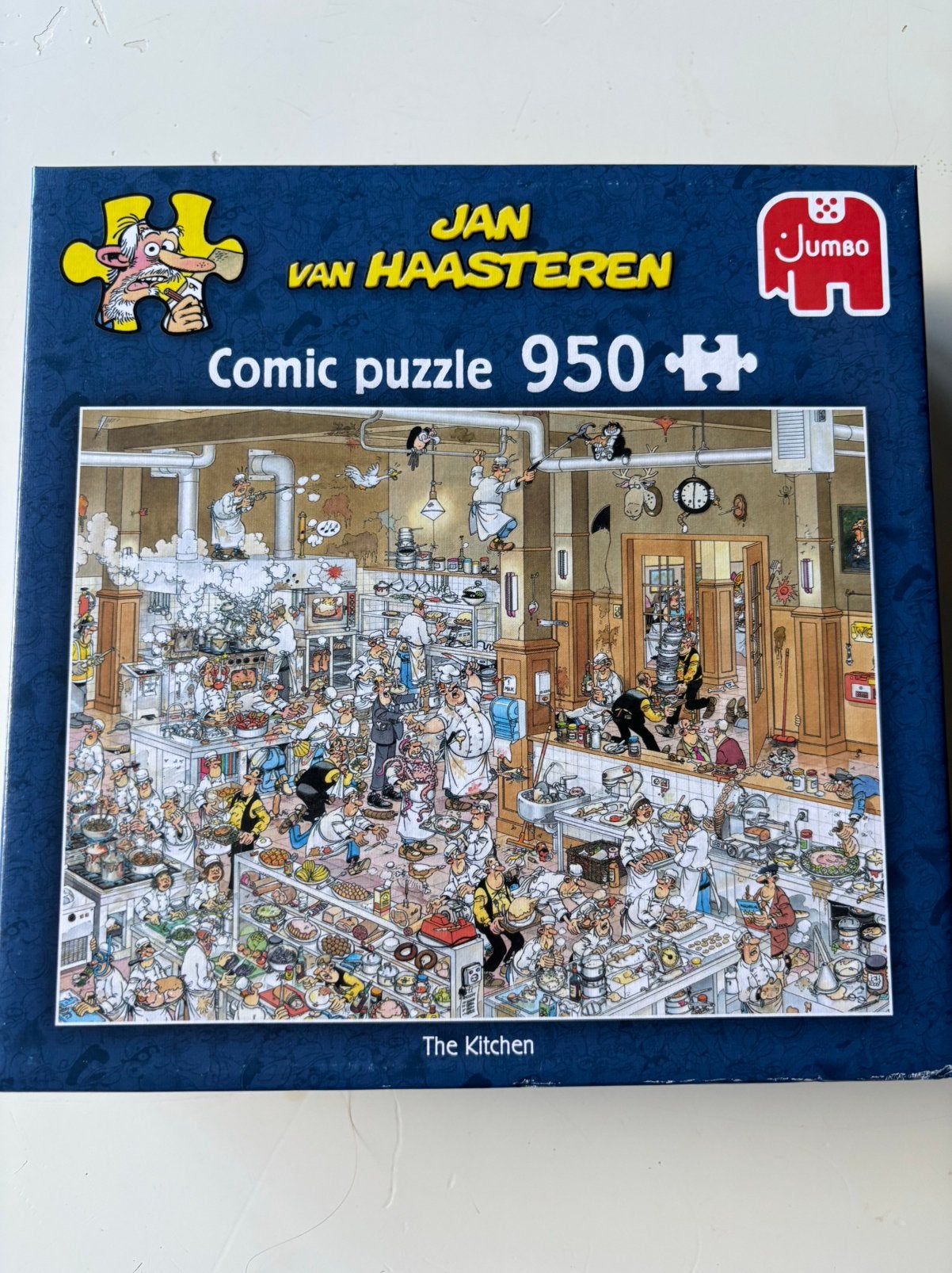 Jan van Haasteren puzzel 950 st. The Kitchen”, Ophalen, 500 t/m 1500 stukjes, Zo goed als nieuw