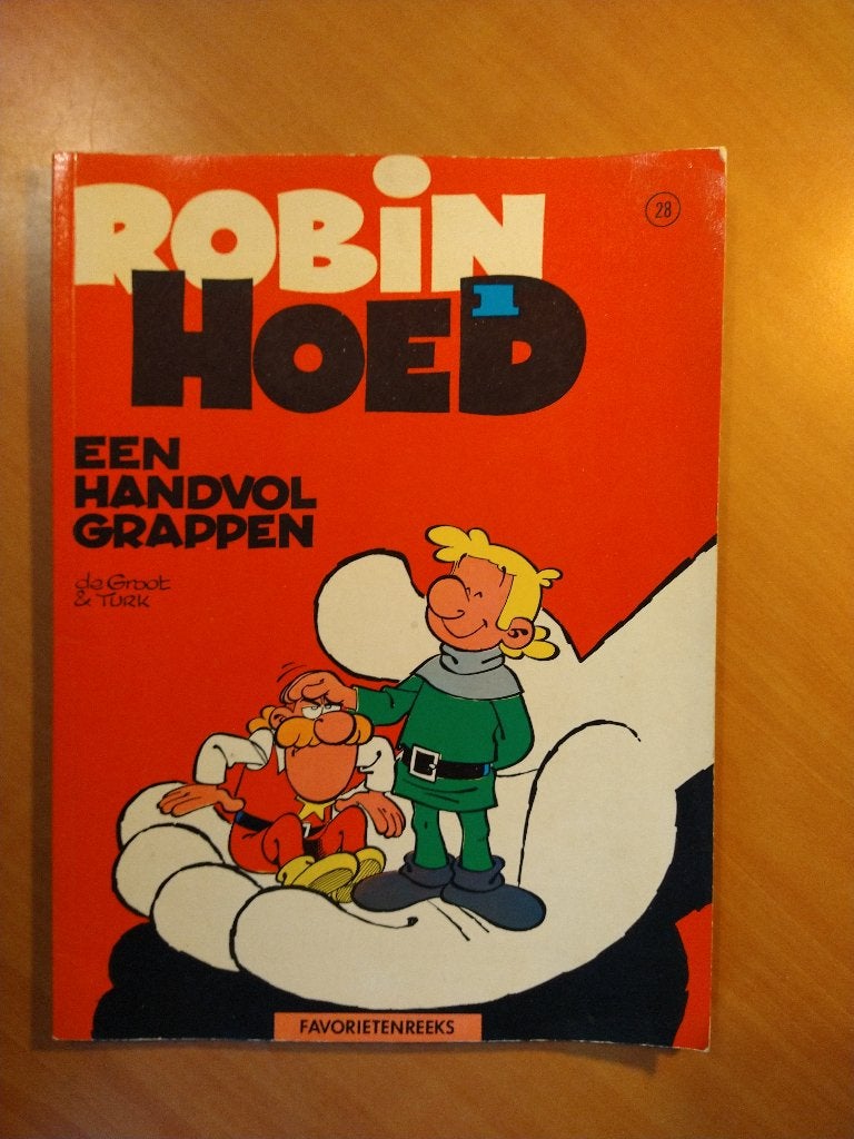 Robin Hoed. Een handval grappen. Favorietenreeks 28, Eén stripboek, Ophalen of Verzenden, Gelezen