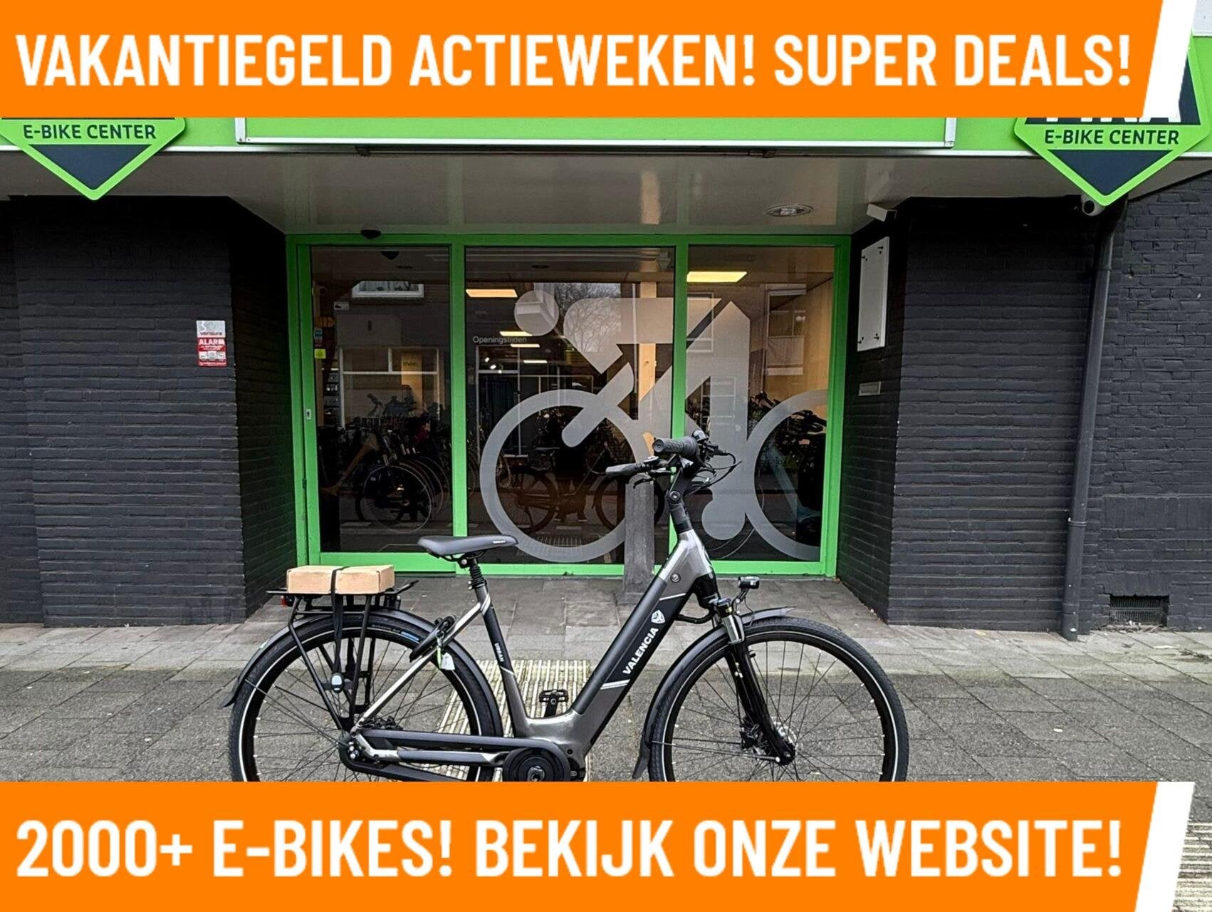 Valencia Urban Elektrische fiets met BAFANG midden motor MRA, Overige merken