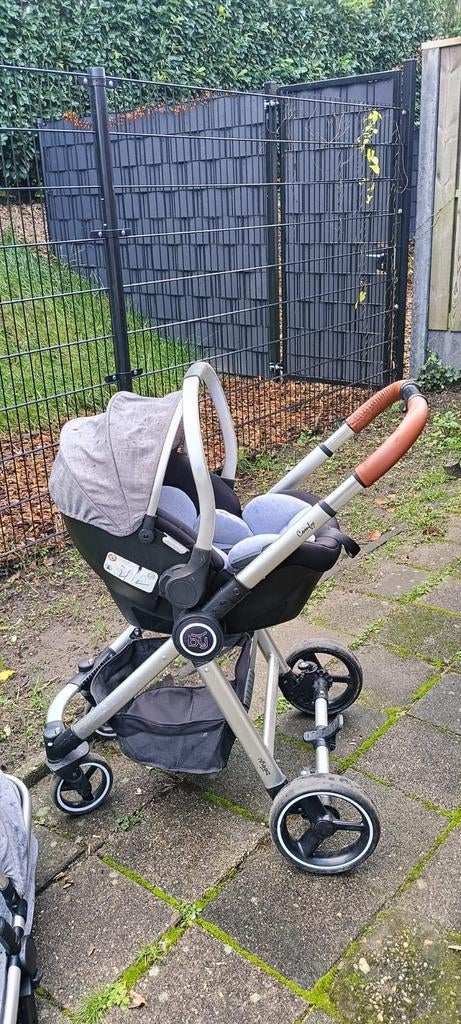 Quinny Comfy Combiwagen met autostoeltje, Gebruikt, Combiwagen, Verstelbare duwstang, Quinny