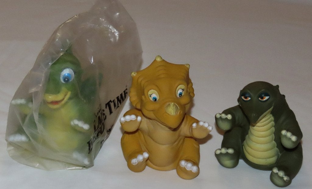3 Vintage Land Before time handpoppen Pizza Hut 1988, Ophalen of Verzenden, Zo goed als nieuw