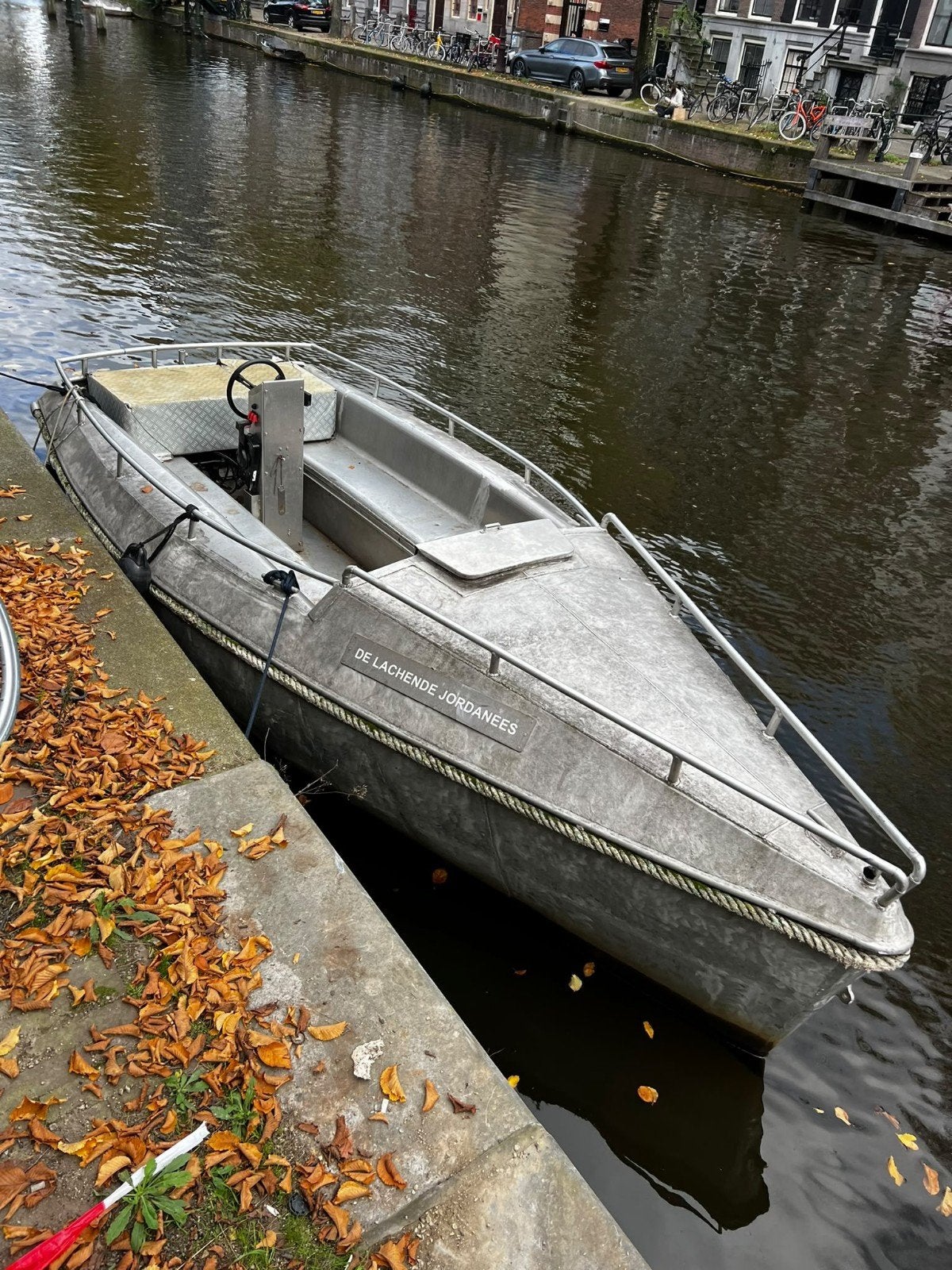 Unieke handgemaakte aluminium klusboot (6 meter) - T.E.A.B., Watersport en Boten, Ophalen, Gebruikt, Aluminium, Geen motor