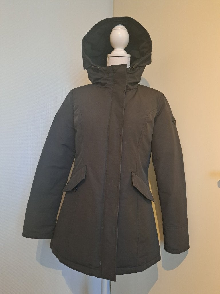 Zwart winterjas Air force, Meisje, Nieuw, Ophalen of Verzenden, Airforce