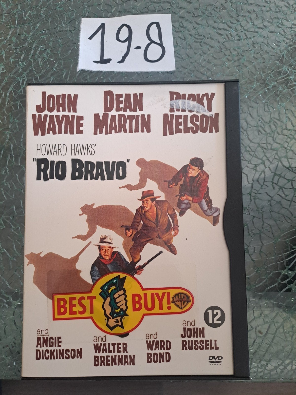 Rio Bravo DVD - Klassieke Western met John Wayne, Vanaf 12 jaar, Ophalen of Verzenden, Gebruikt, Inclusief doosje