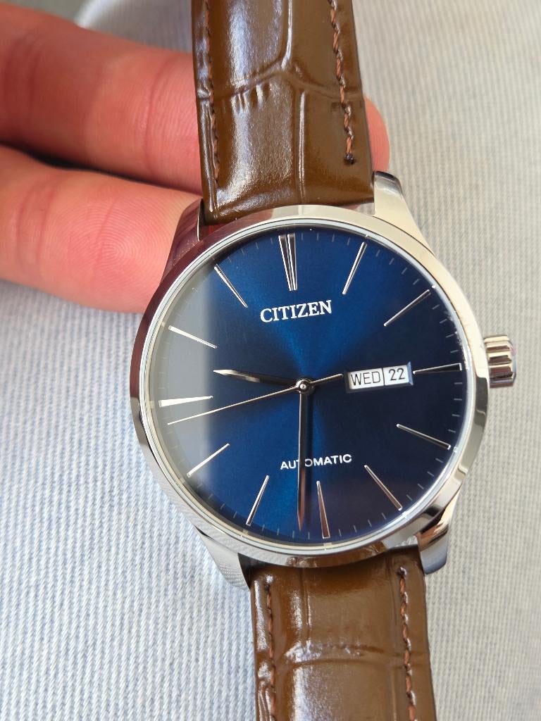 Citizen Automatic NH8350-83L, Sieraden, Tassen en Uiterlijk, Horloges | Heren, Staal, Gebruikt, Staal, Ophalen of Verzenden