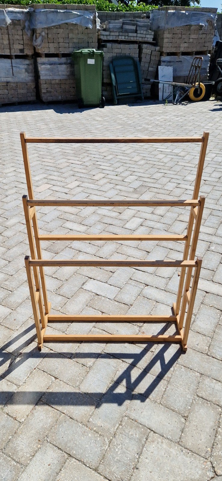 Te koop houten ikea rek, Tuin en Terras, Ophalen, Wasrek