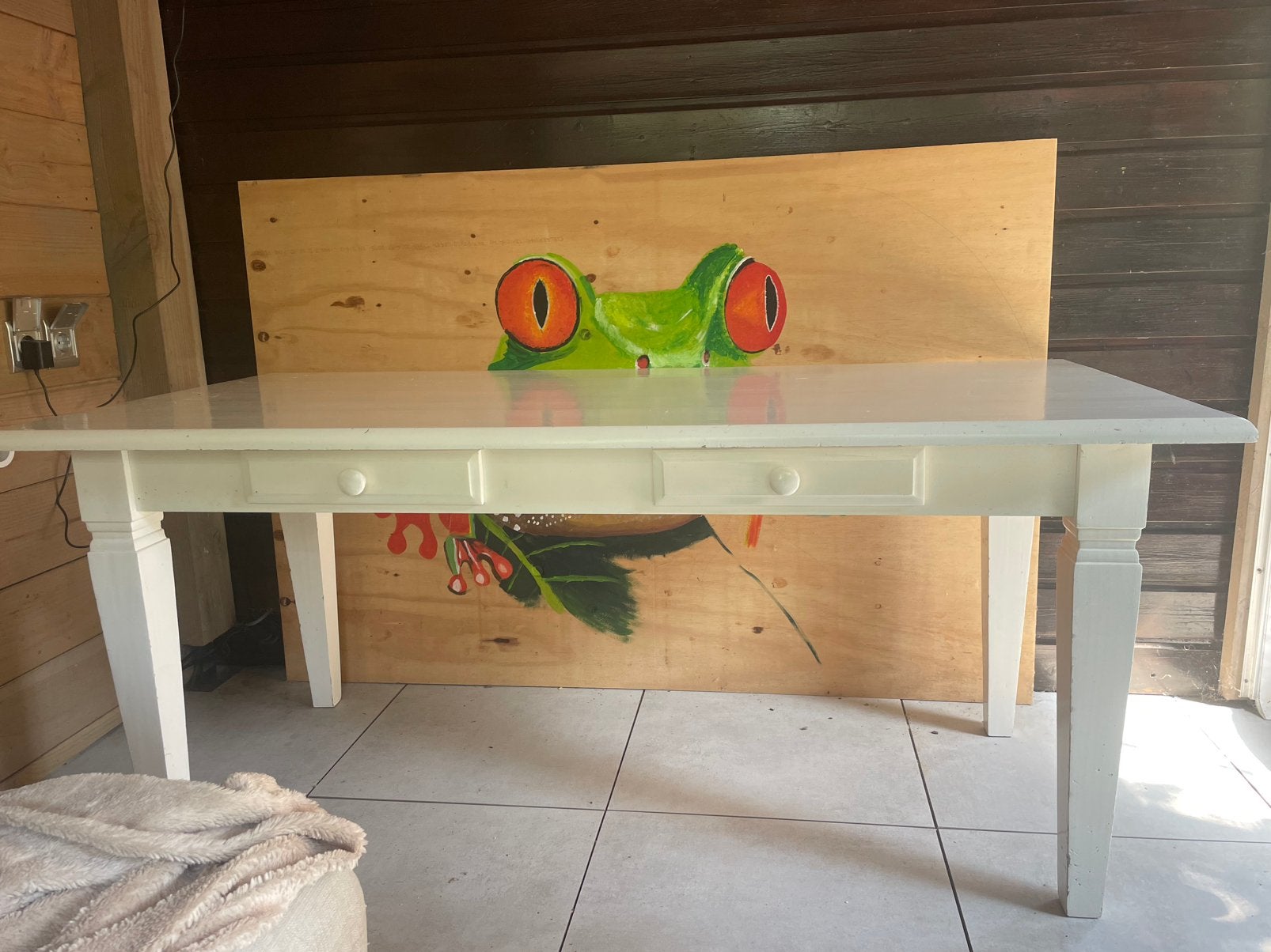 Opknapper eettafel, Ophalen, Zo goed als nieuw, 25 tot 50 cm, Rechthoekig