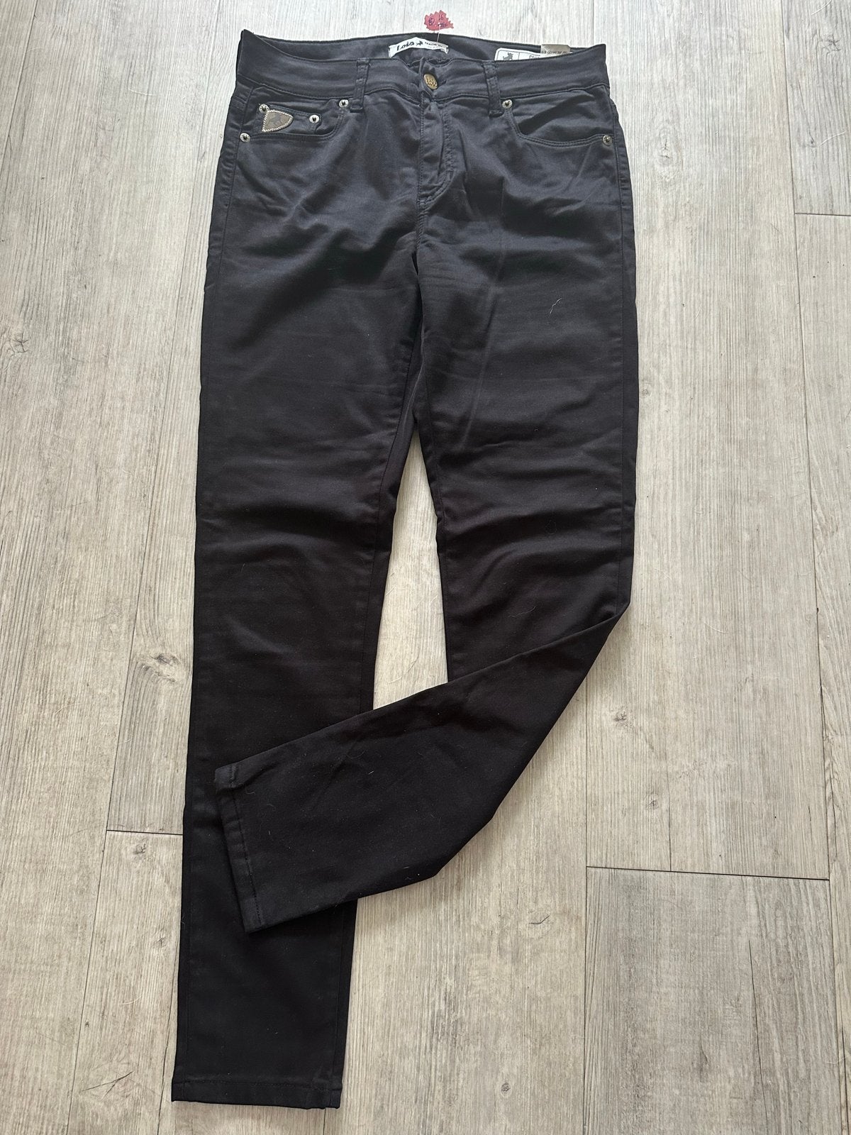 Lois Broek Zwart Maat 29/32, Zwart, Ophalen of Verzenden, Maat 36 (S), Lang