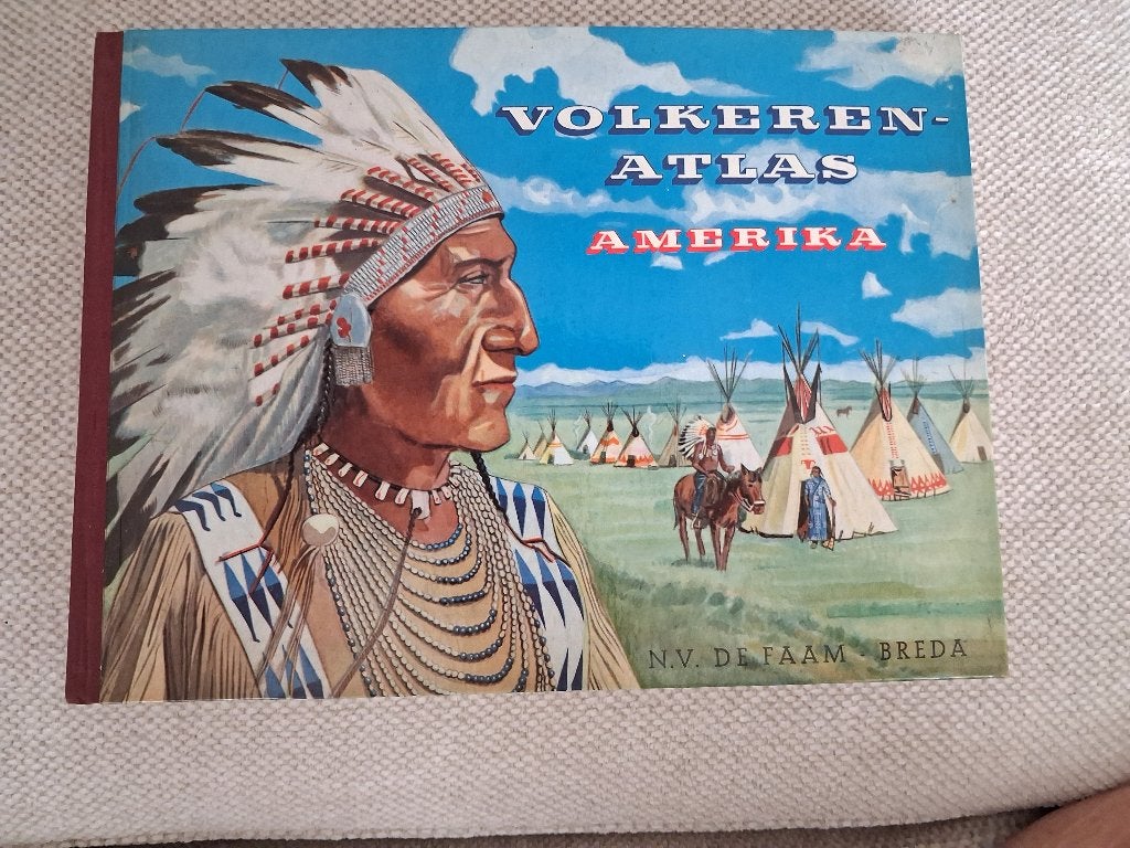 VOLKEREN ATLAS., Boeken, Ophalen of Verzenden, Gelezen, Plaatjesalbum