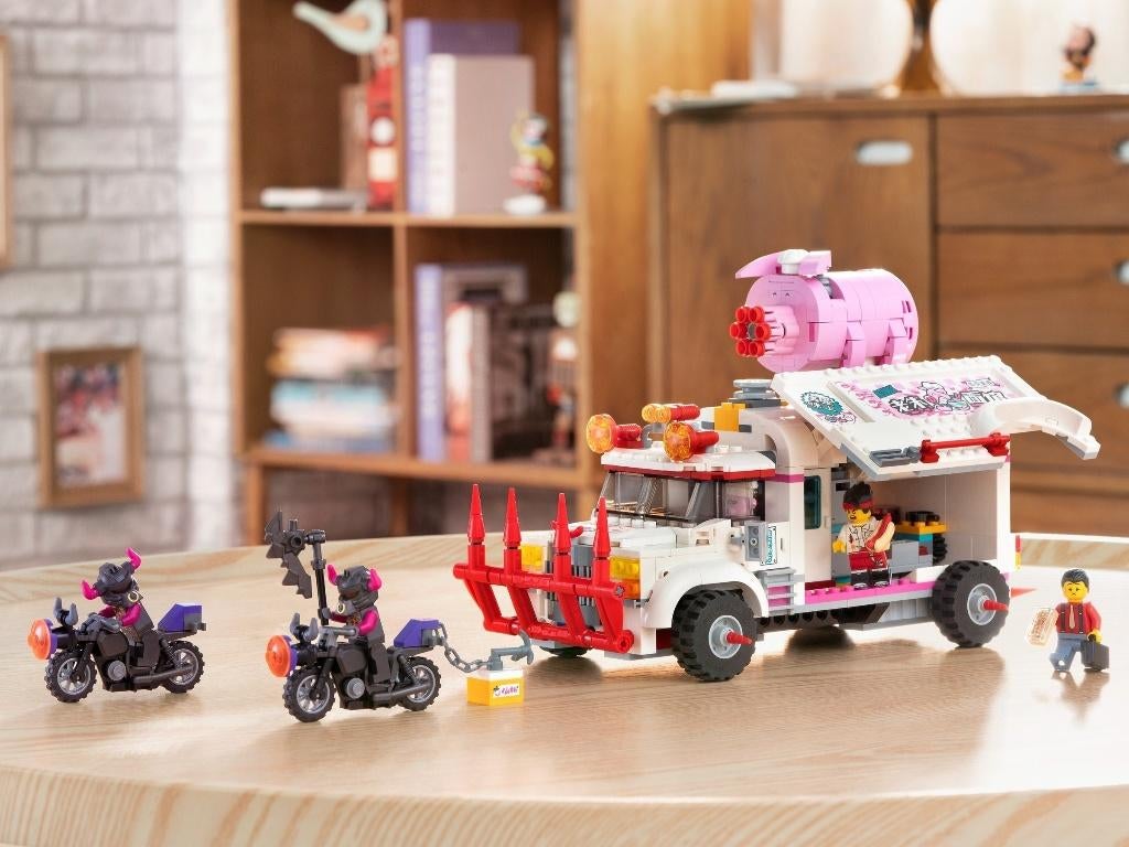 LEGO Monkie Kid 80009 Pigsy's Food Truck, Kinderen en Baby's, Speelgoed | Duplo en Lego, Ophalen, Zo goed als nieuw, Complete set