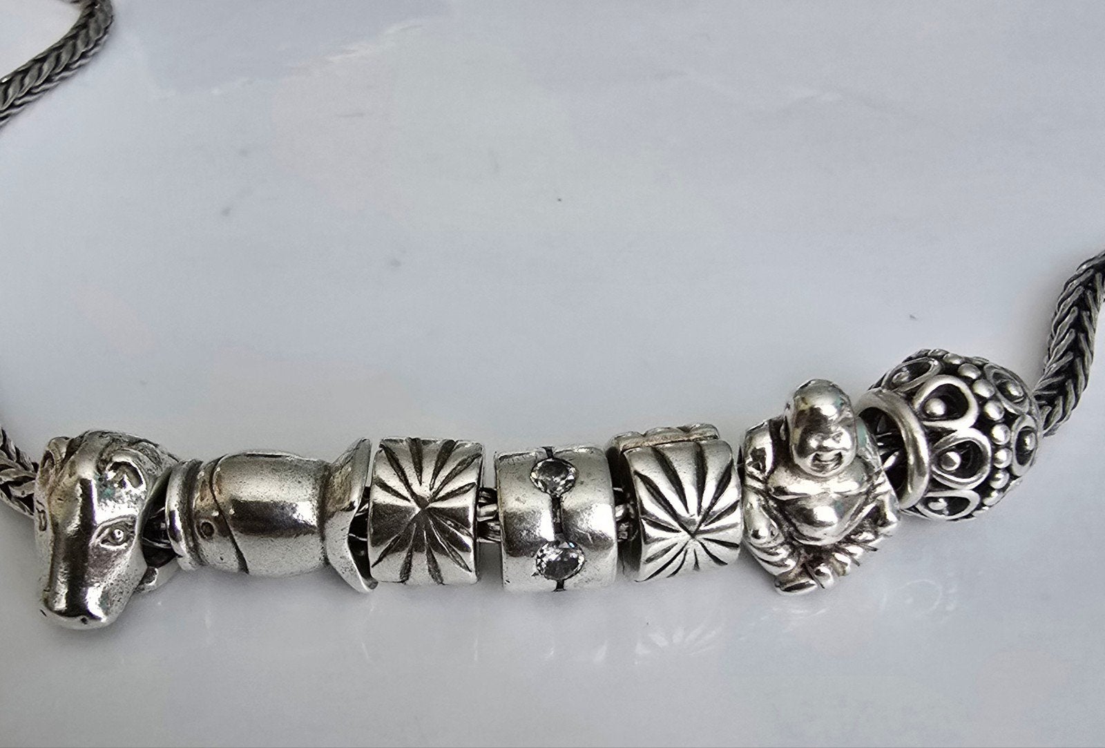 Prachtige originele zilveren Pandora bedels/clips, Sieraden, Tassen en Uiterlijk, Ophalen of Verzenden, Zo goed als nieuw, Zilver