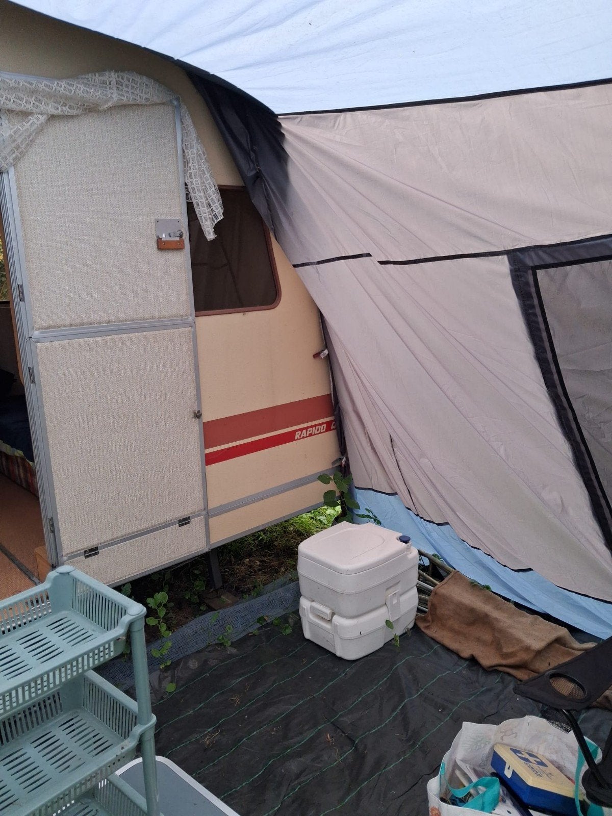 rapido vouwcaravan, Ophalen of Verzenden, Gebruikt