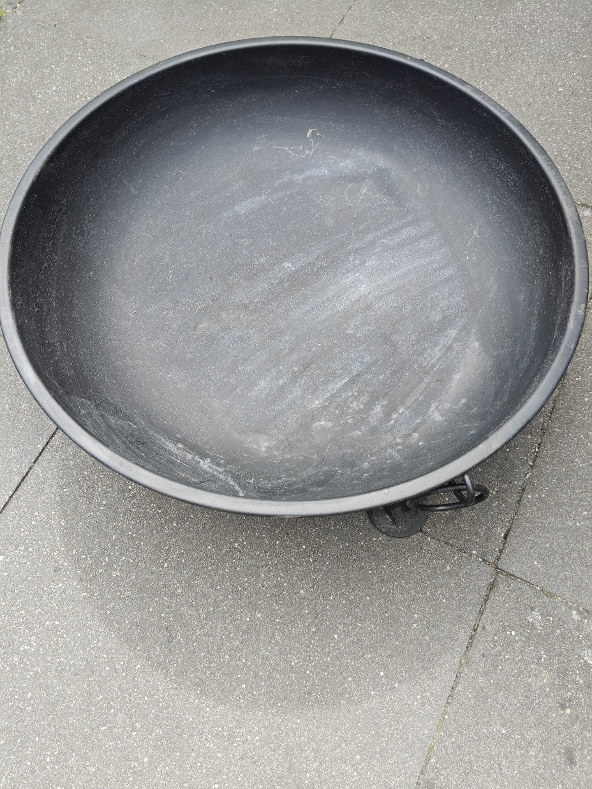 Vuurschaal 57cm diameter, 25cm hoog, Ophalen, Gebruikt, Vuurkorf