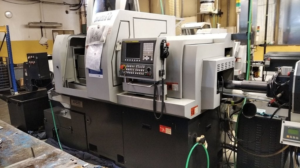 CNC lathe HANWHA XP32S, Ophalen of Verzenden, Gebruikt, Metaal, Machine