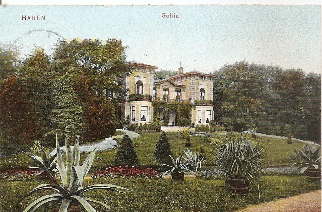Haren, Gelria, Ophalen of Verzenden, Voor 1920, Gelopen, Groningen