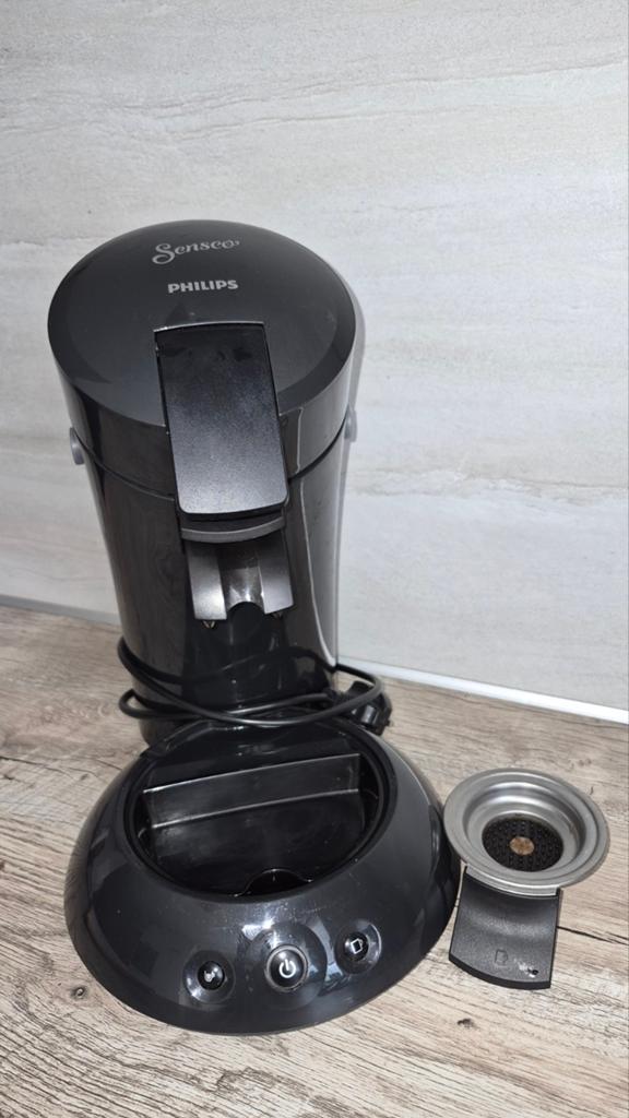 Philips Senseo Zwart Koffiezetapparaat, Koffiepads en cups, Gebruikt, Koffiemachine, Ophalen of Verzenden