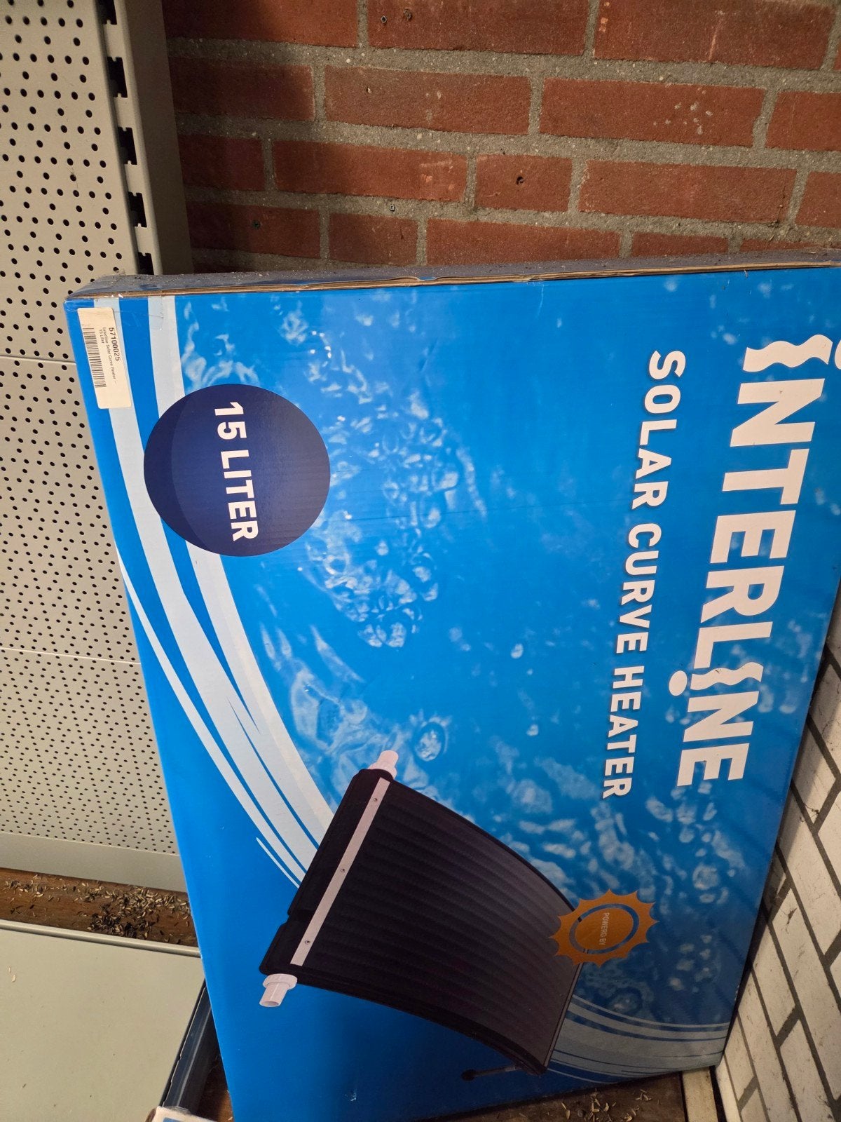 Nieuw Solar curve heater 15 liter, Tuin en Terras, Zwembad-toebehoren, Ophalen, Nieuw, Verwarming
