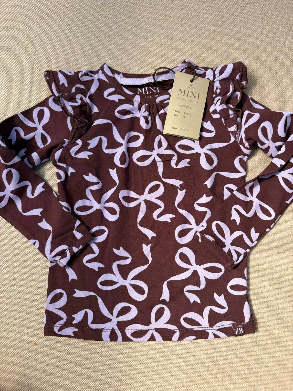 Z8 Collection Amelle longsleeve maat 98, Ophalen of Verzenden, Nieuw, Meisje, Shirt of Longsleeve