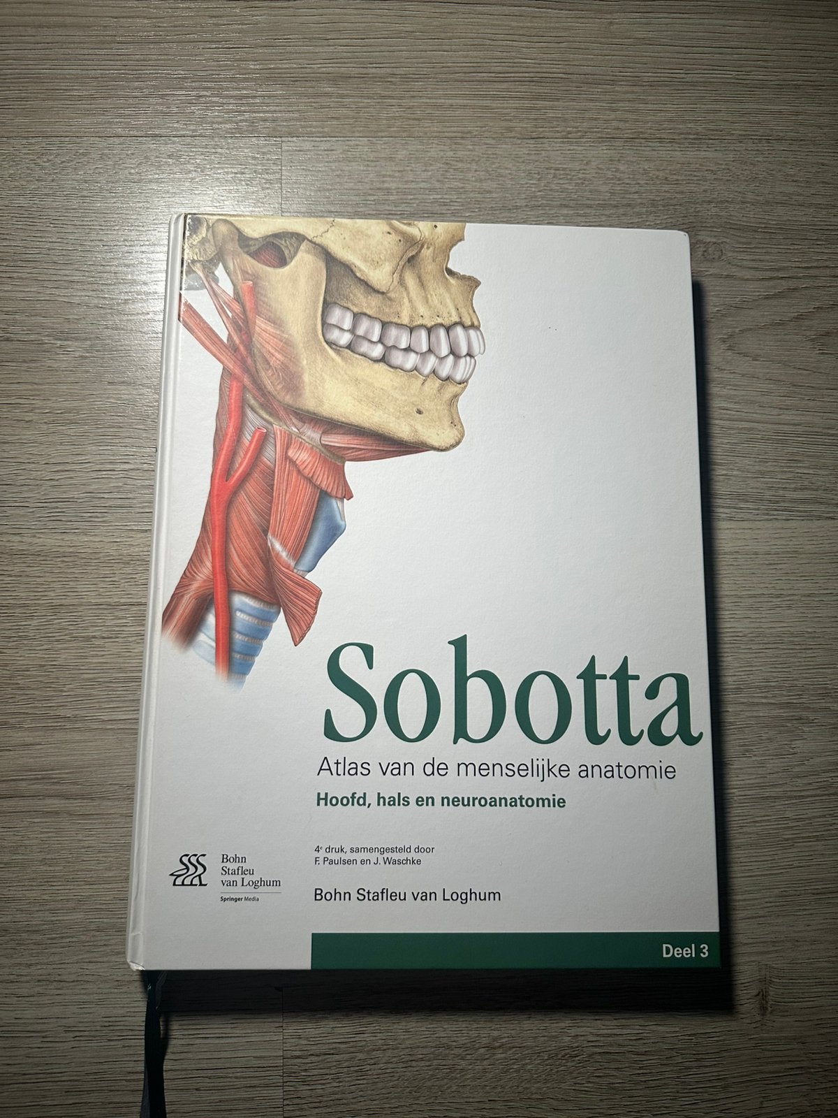 Sobotta - Atlas van de menselijke anatomie (Deel 3), Verzenden, Beta, Zo goed als nieuw, HBO