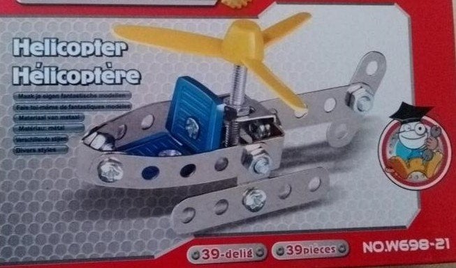 Built-up toys: Helicopter (8+), Kinderen en Baby's, Speelgoed | Educatief en Creatief, Ophalen of Verzenden, Nieuw, Knutselen
