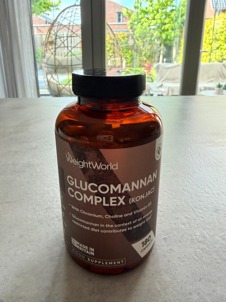 WeightWorld Glucomannan Complex (Konjac) - 153 capsules, Ophalen of Verzenden, Gebruikt, Poeder of Drank