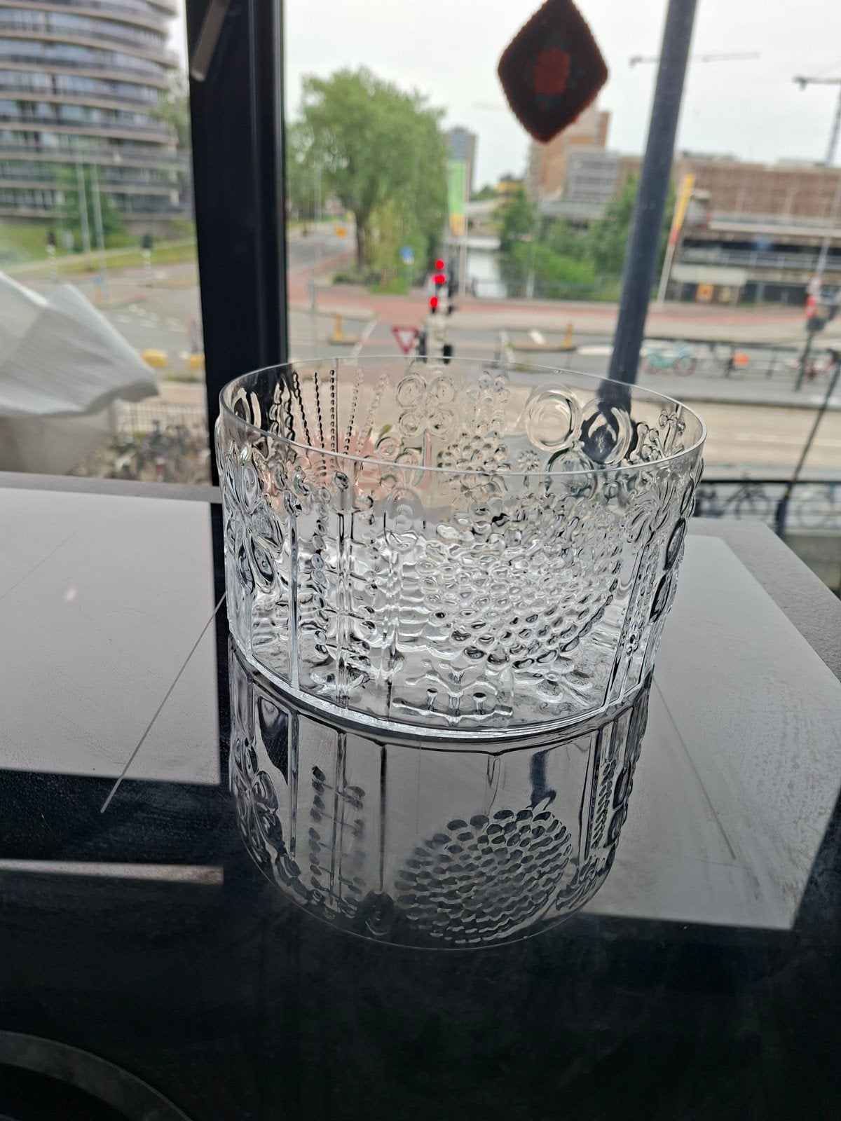 Vintage Iittala Flora schaal Oiva Toikka, Ophalen of Verzenden