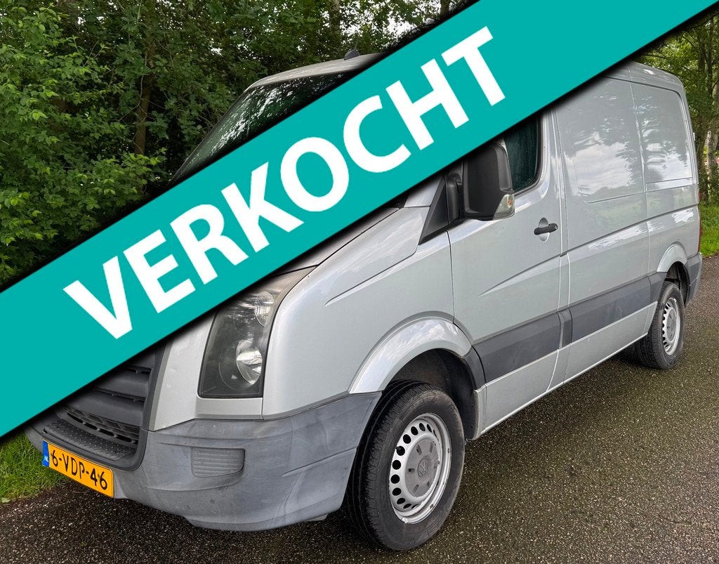 Volkswagen Crafter 28 2.5 TDI L1H1 Baseline 2009 MARGE, Auto's, Bestelauto's, Gebruikt, Origineel Nederlands, Bedrijf, Grijs