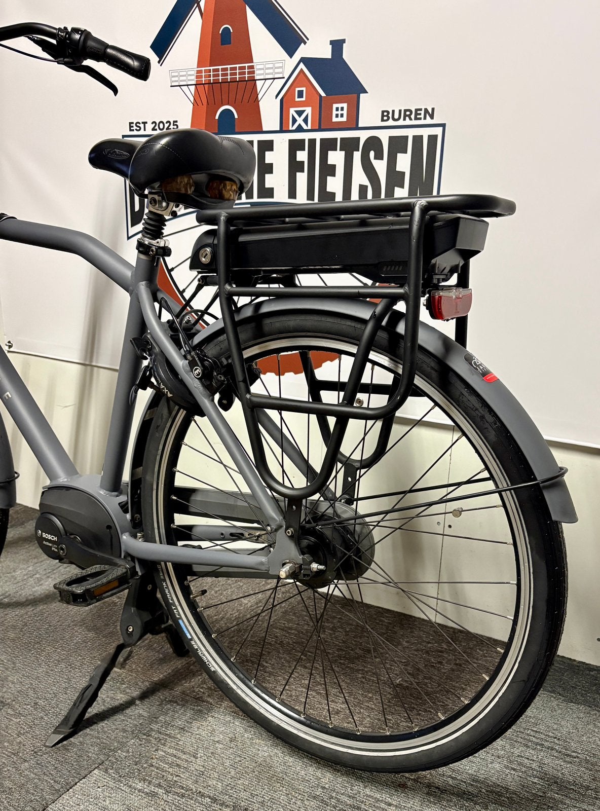 Gazelle Heavy Duty herenfiets met Bosch middenmotor, Fietsen en Brommers, Ophalen, Versnellingen, Zo goed als nieuw, Gazelle