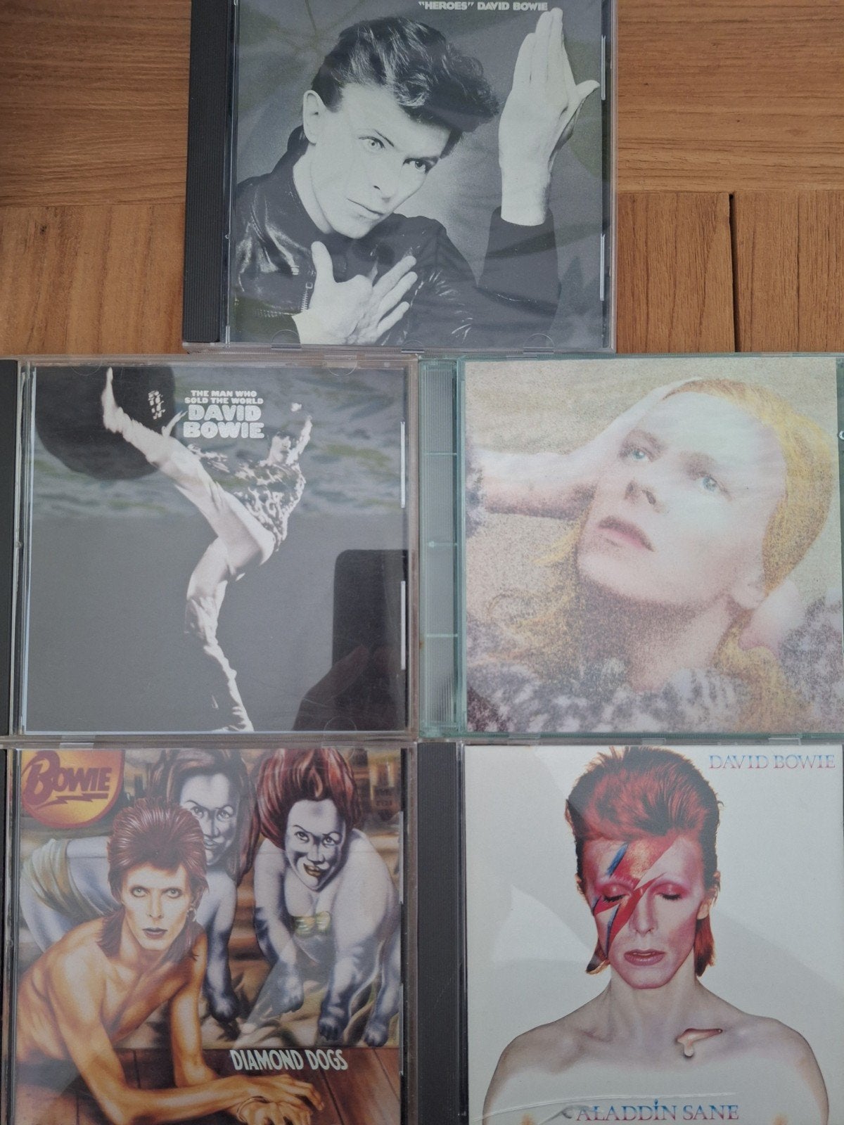 5 klassieke David Bowie CD's, Ophalen of Verzenden