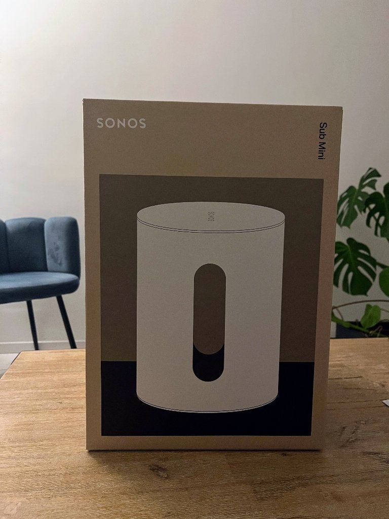 Sonos Sub Mini Wit — nieuw in ongeopende doos, Ophalen, Nieuw, Subwoofer, Sonos