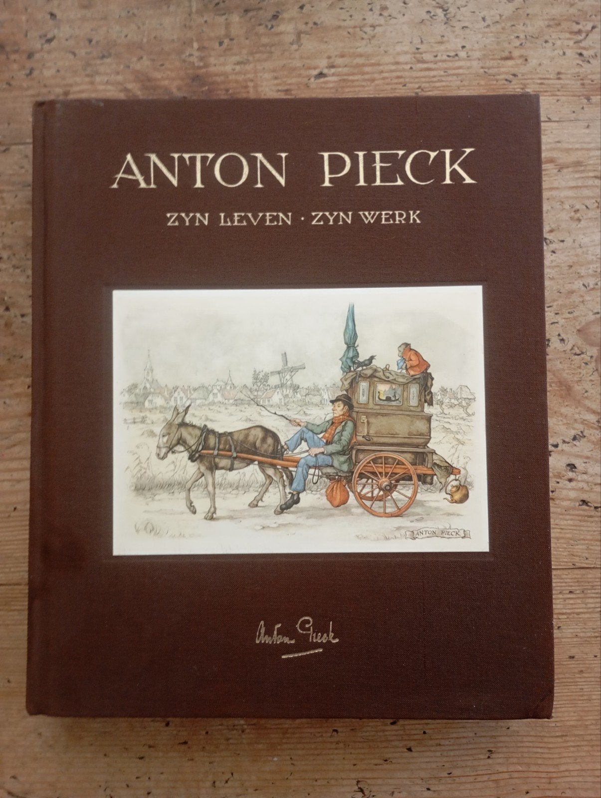 Vintage Anton Pieck Zijn Leven zijn Werk izgst Boek, Ophalen of Verzenden, Overige typen