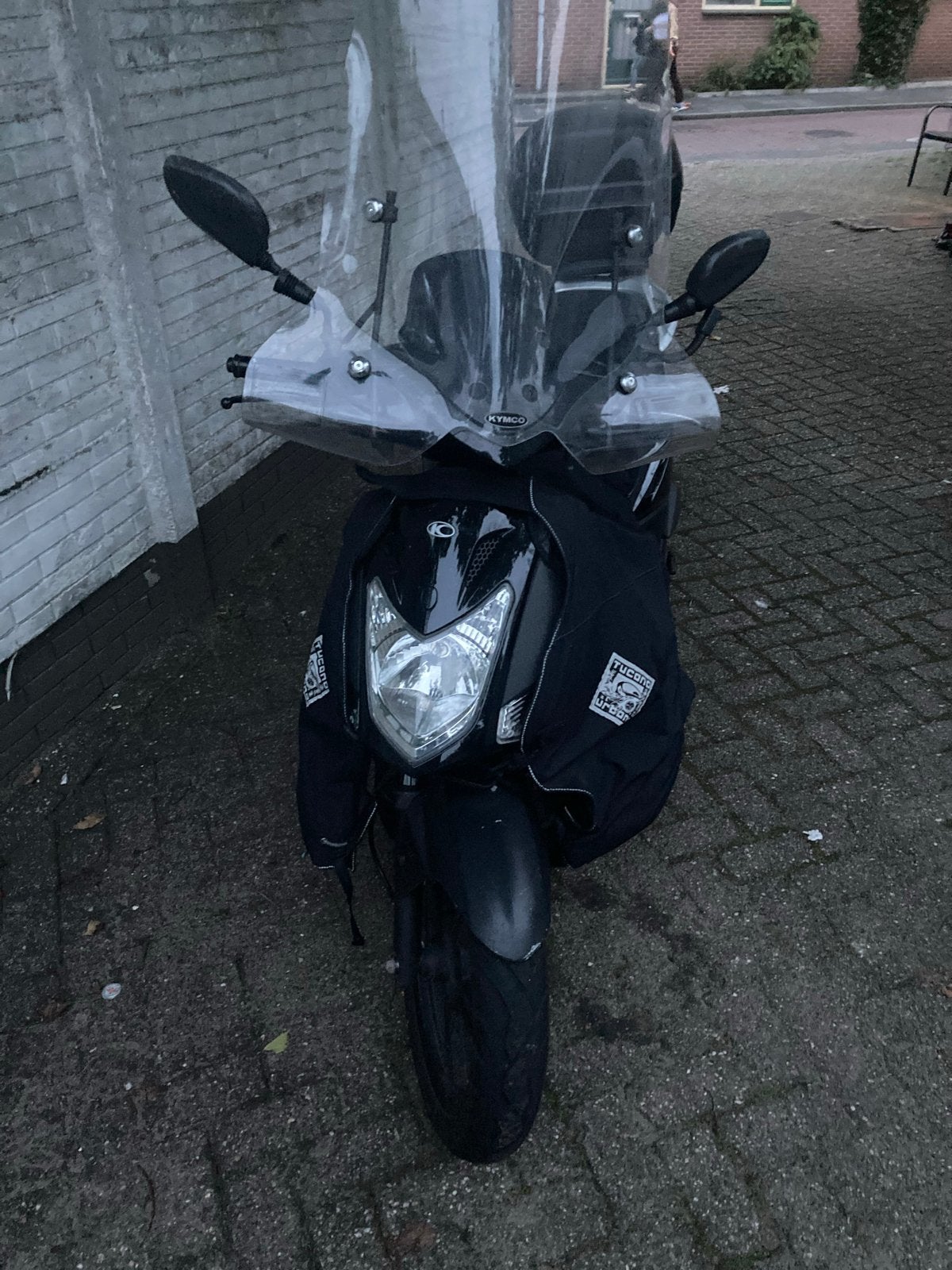 Kymco Agility 50cc 16 scooter met windscherm en topkoffer, Ophalen, Gebruikt, Maximaal 45 km/u, Agility