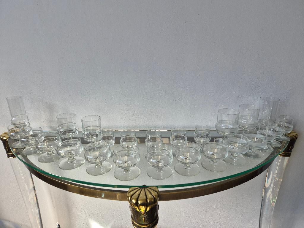 24 x diverse Willem Heesen servies "Aruba" glazen, Ophalen of Verzenden