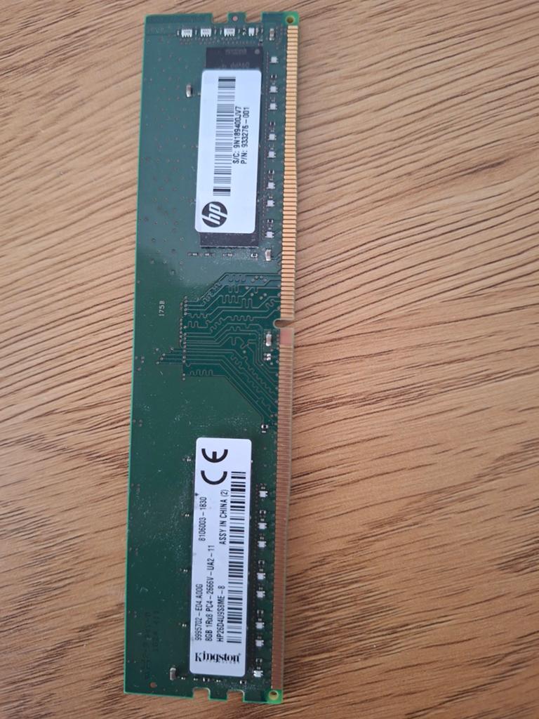 ddr4 ram werkgeheugen 8gb, Computers en Software, RAM geheugen, Ophalen, DDR4, 8 GB, Zo goed als nieuw