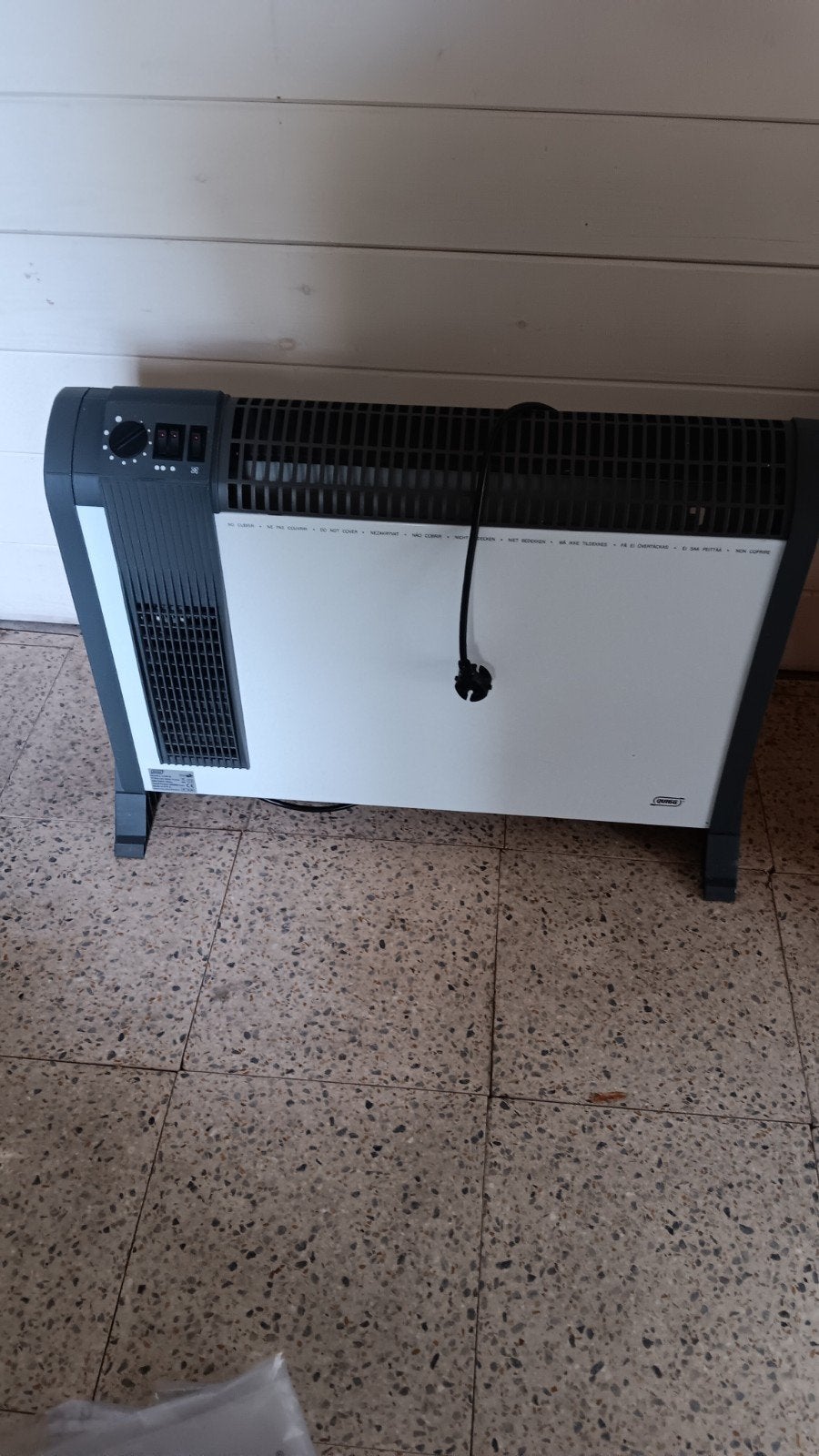 Quigg CON-B CH-3000 Turbo Convector Kachel - 2000W, Ophalen of Verzenden, Gebruikt, 800 watt of meer, Kachel