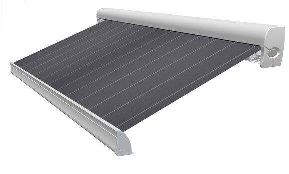 Zonnescherm knikarm 270 bij 250 cm, Ophalen, 150 tot 300 cm, 250 cm tot 450 cm, Knikarmscherm
