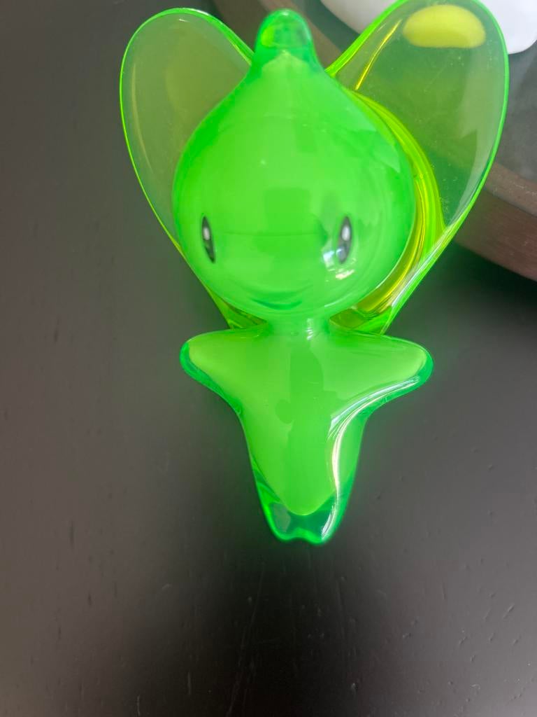 Alessi nachtlampje groen, Ophalen of Verzenden, Gebruikt