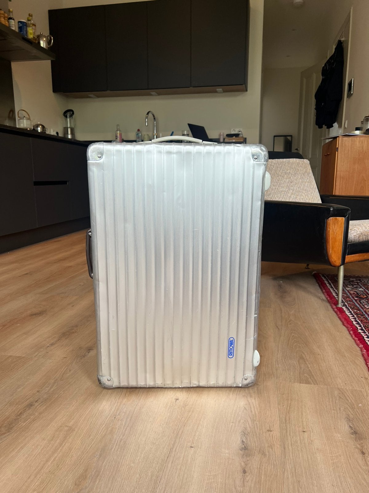 RIMOWA Classic Flight 976.63 – vintage aluminium – ca. 63L, Ophalen, Gebruikt
