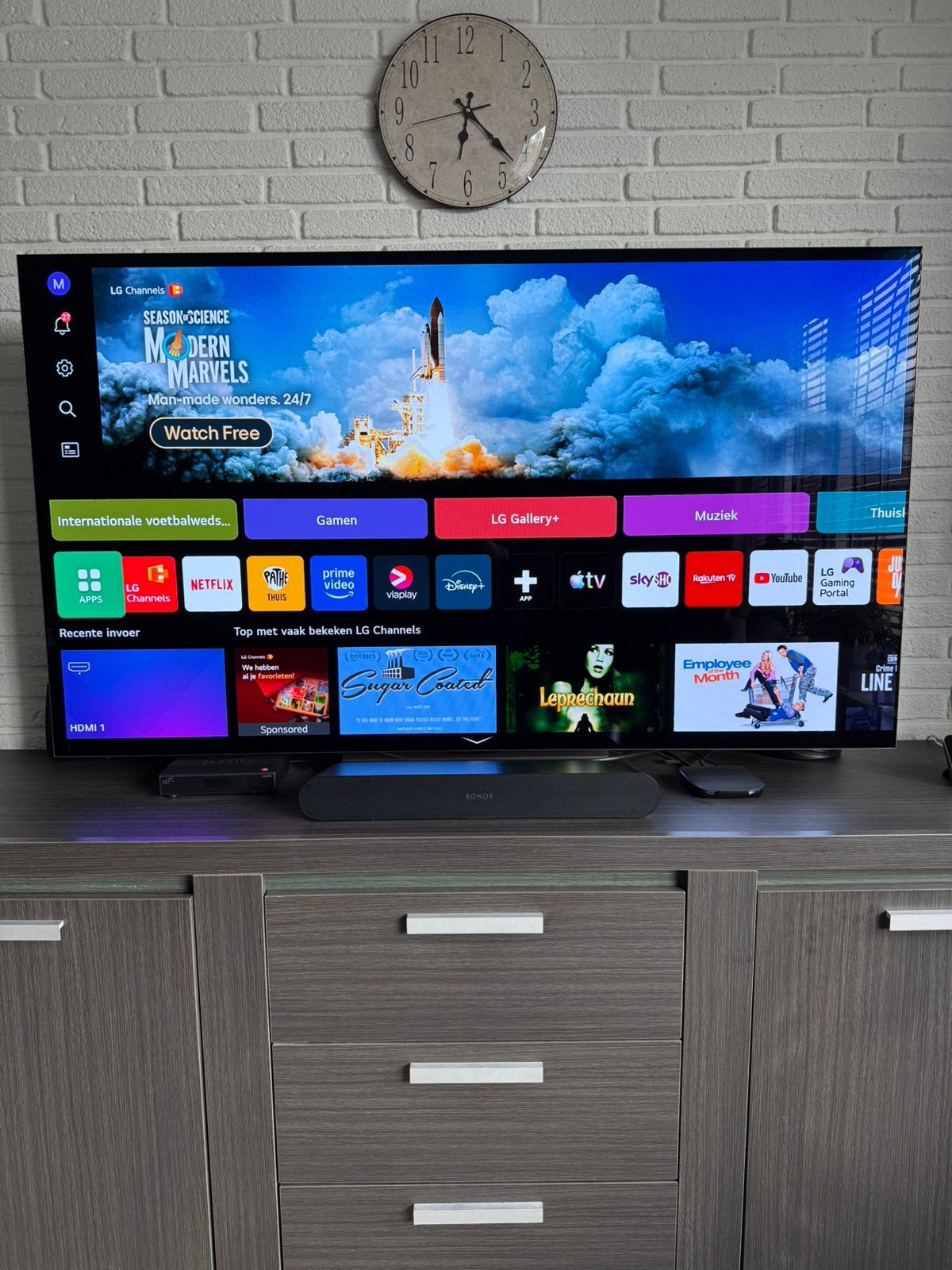 LG Oled 65C46LA, Audio, Tv en Foto, Televisies, Zo goed als nieuw, 100 cm of meer, LG, 120 Hz, Ophalen