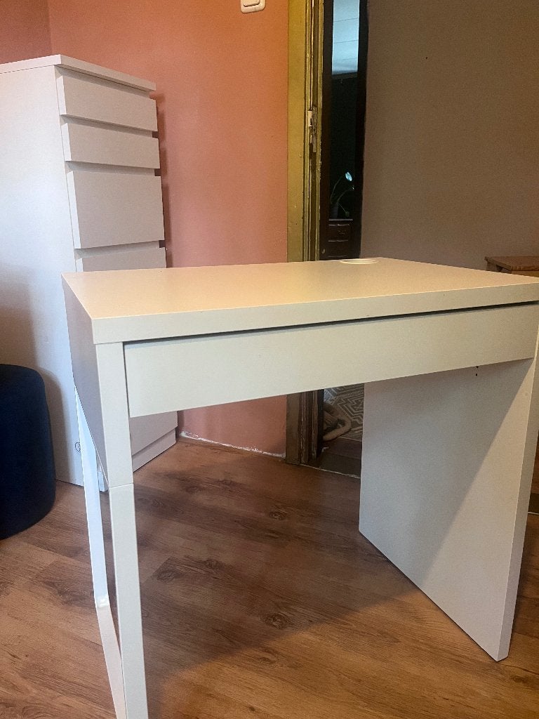 Bureau, Ophalen, Met lades, Gebruikt, Schoolbureau
