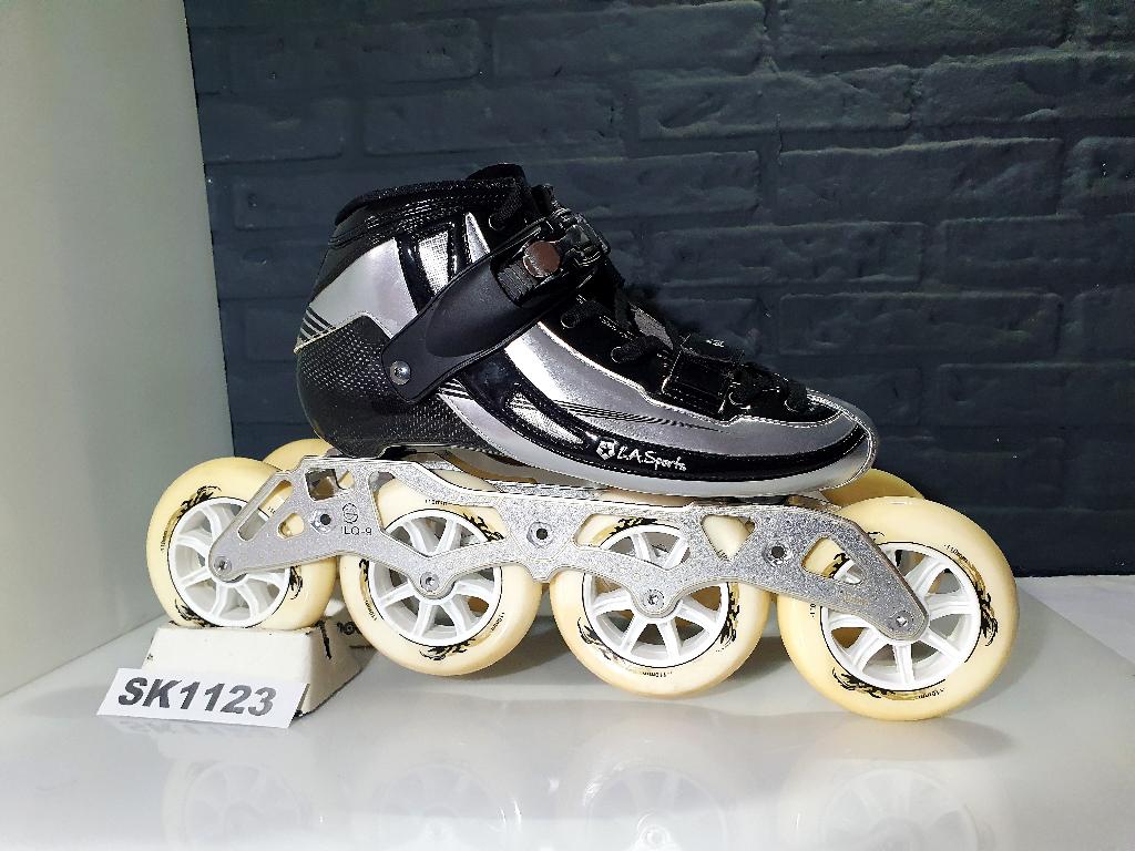 LA Sports Pro Skeelers Skates 4x110 110mm Wielen Maat 42, Overige merken, Verzenden, Nieuw, Kinderen
