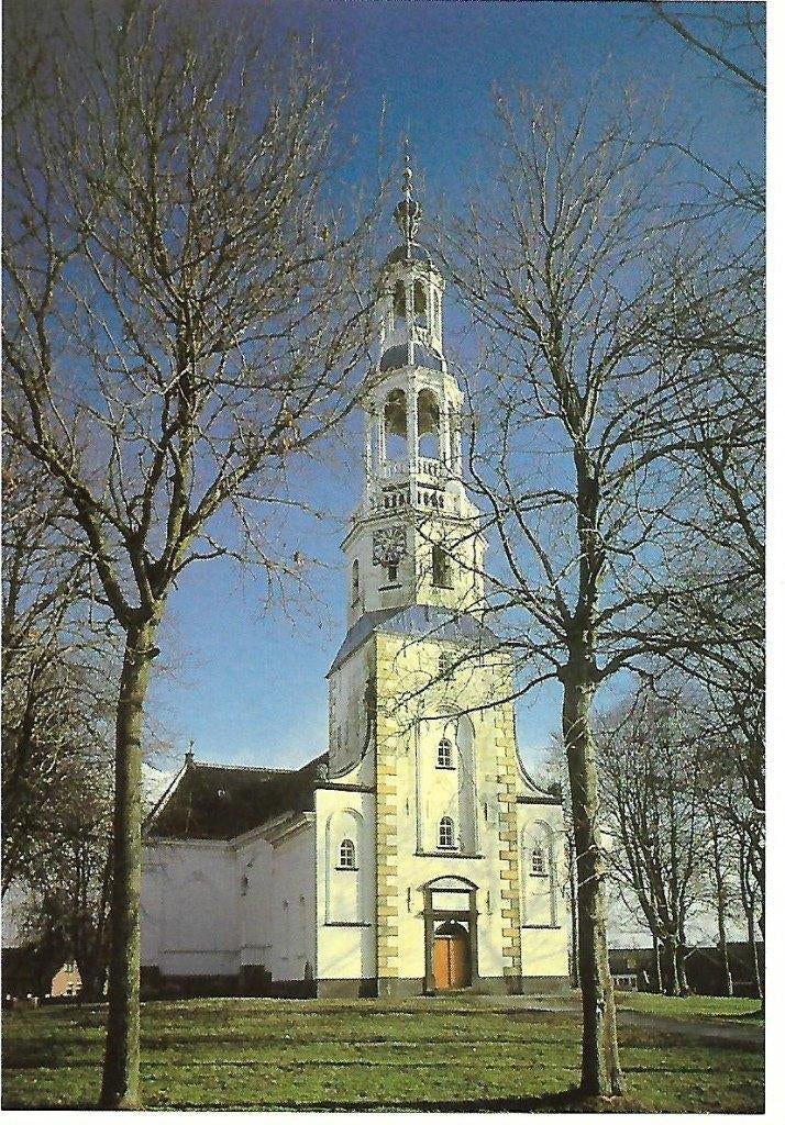 Uithuizermeeden- -Kerk., Verzamelen, Ansichtkaarten | Nederland, Verzenden, 1980 tot heden, Ongelopen, Groningen