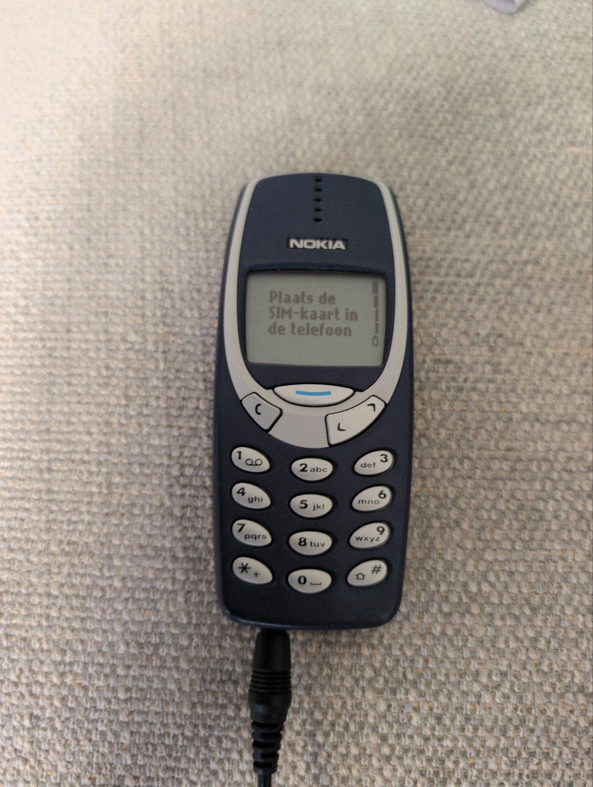 Nokia 3310 - Klassieke mobiele telefoon, Ophalen, Gebruikt, Blauw, Geen camera