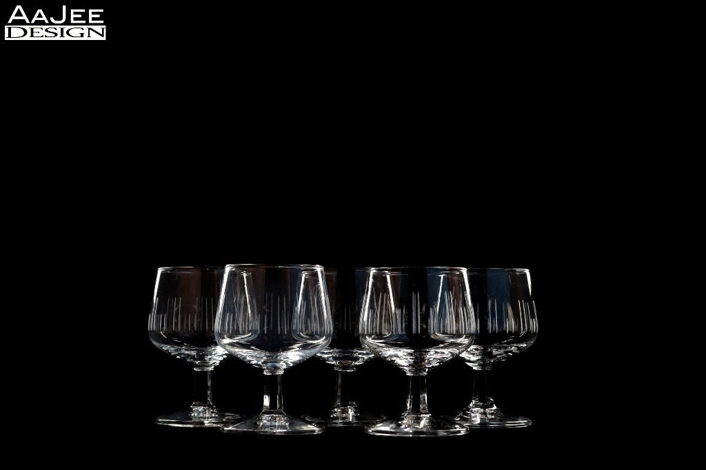 4 X Royal Leerdam – Atlanta – Bitterglas – A.D. Copier, Verzamelen, Ophalen of Verzenden, Gebruikt, Borrel- of Shotglas