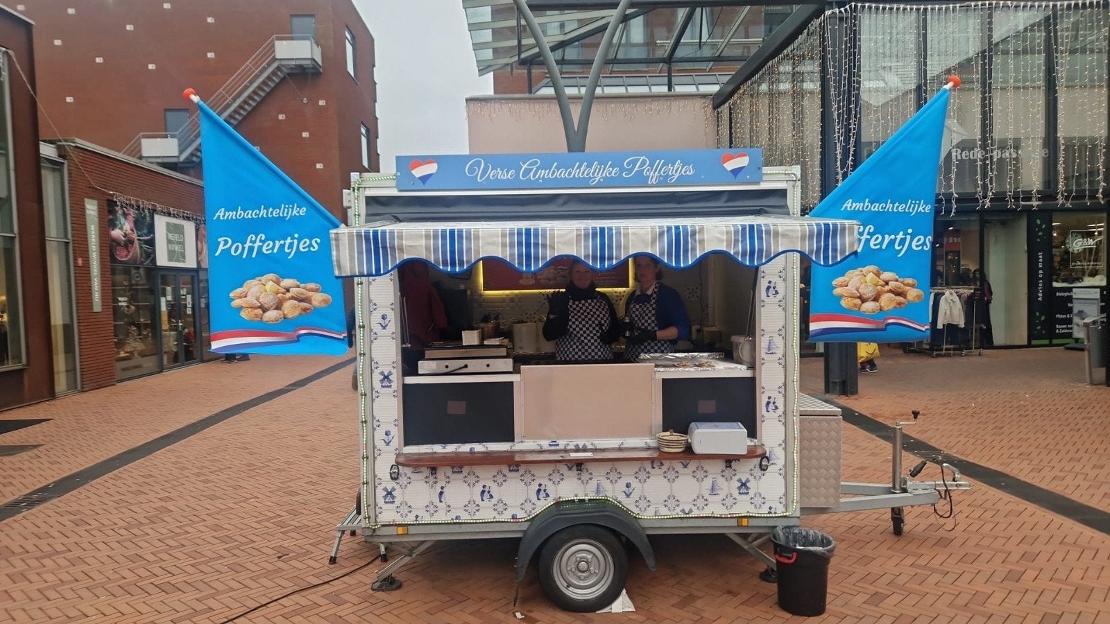 Te huur poffertjeskraam.vanaf.€ 215.zelf bakken, Ophalen of Verzenden
